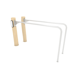 Parallel bars robinia